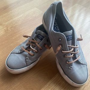 Canvas Slide-On Top-Sliders Boat Shoes